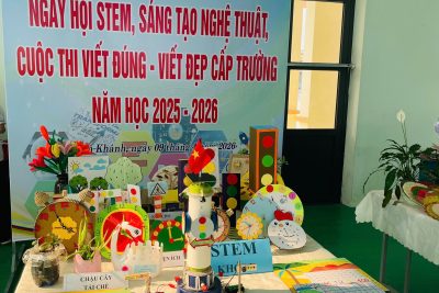 Ảnh Ngày hội Steam – Sáng tạo nghệ thuật.